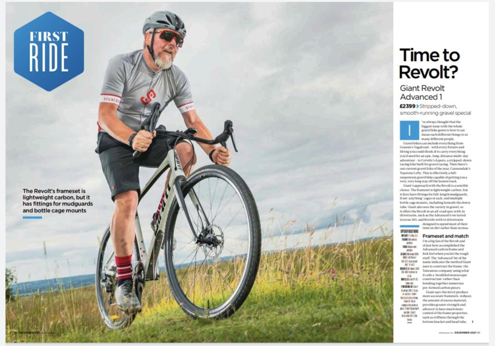 Image relating to the Stick Legs spotted in Bike Radar Magazine news item